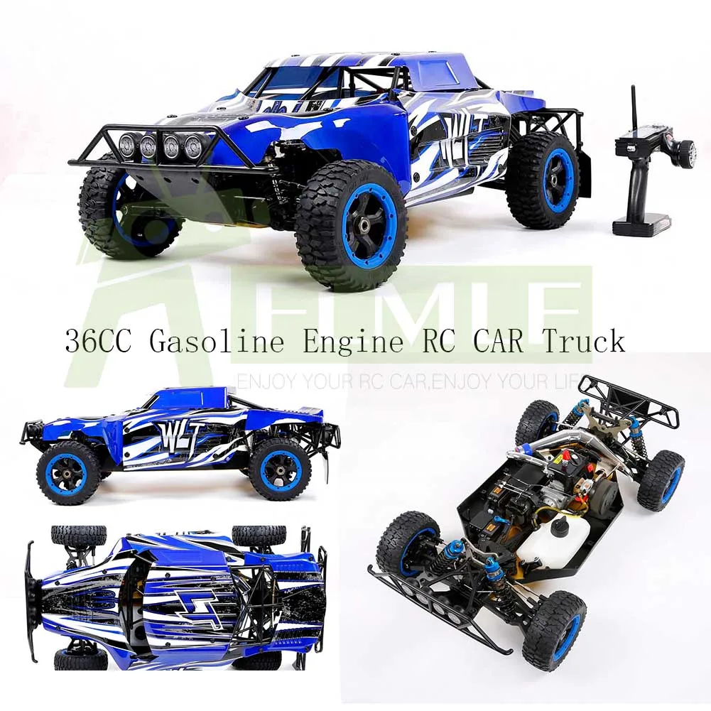 1:5 4WD RC автомобиль обновленная версия 2,4G радиоуправляемые игрушечные машинки RC багги 36CC бензиновый двигатель четырехколесные грузовики для ROFUN WLT