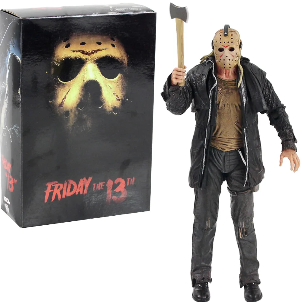 Window Flowers Friday The 13th 2009 Jason Voorhees PVC Action Figure 