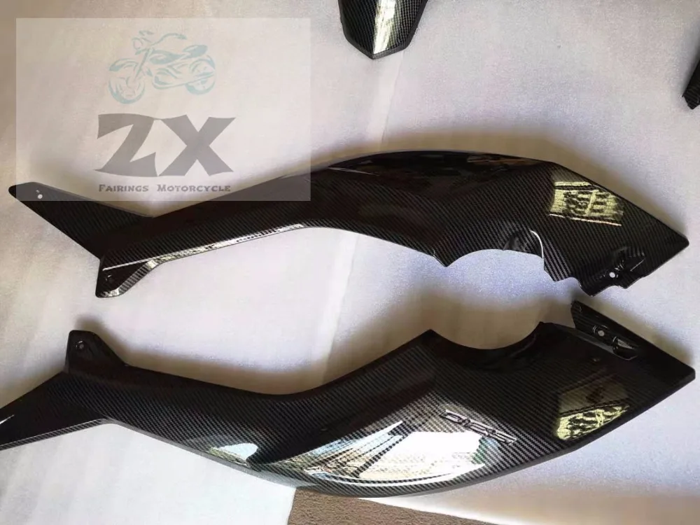Комплект обтекателей для мотоцикла из АБС-пластика, болты для кузова T-max Tmax 530 2012-, углеродное волокно черного цвета, хорошее качество