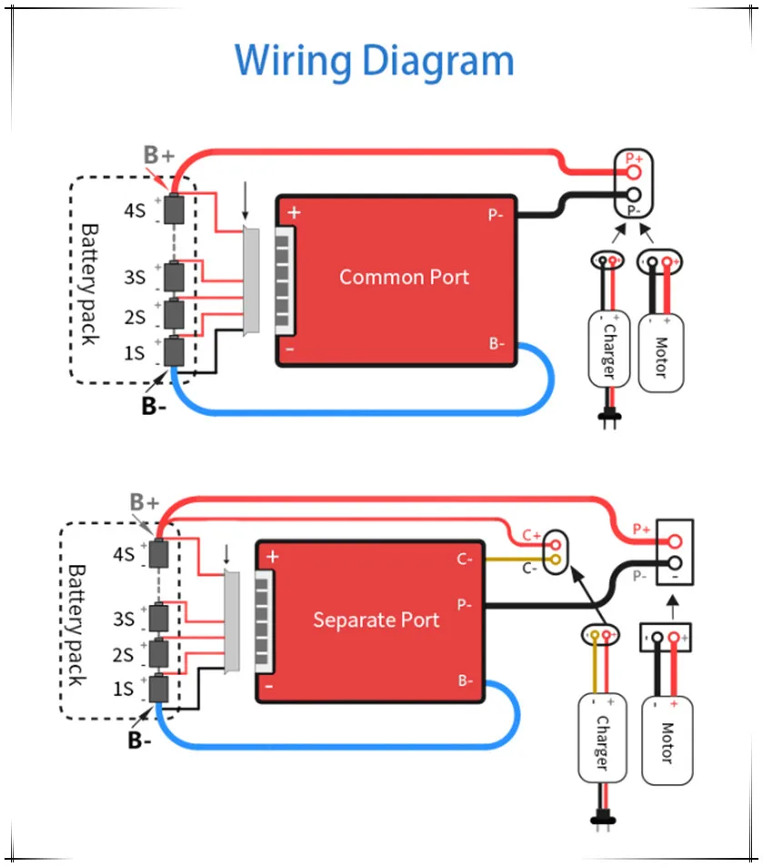 Аккумулятор LTO BMS 5S/10 S/15 S/20 S/25 S/30/35 S 80A 2 4 V с балансом для 12 V/24 V/36 V/48 V/60 литиевые