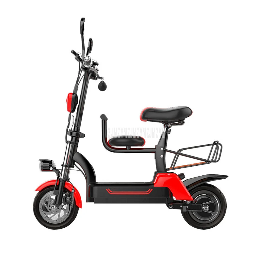48V 8Ah/10Ah Foldable Electric Scooter With Baby Seat Two Wheel Instead Of Walking City Mini Adult