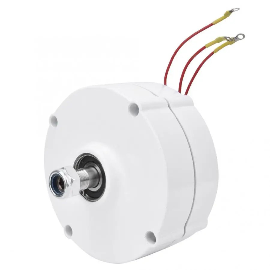 12V 100W ветряной двигатель постоянного магнита генератор 3-фазный синхронный генератор переменного тока NE-100