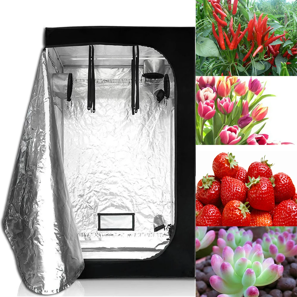 Led Grow Lighting Крытая гидропоника шатер для выращивания Гроу рум коробка растений
