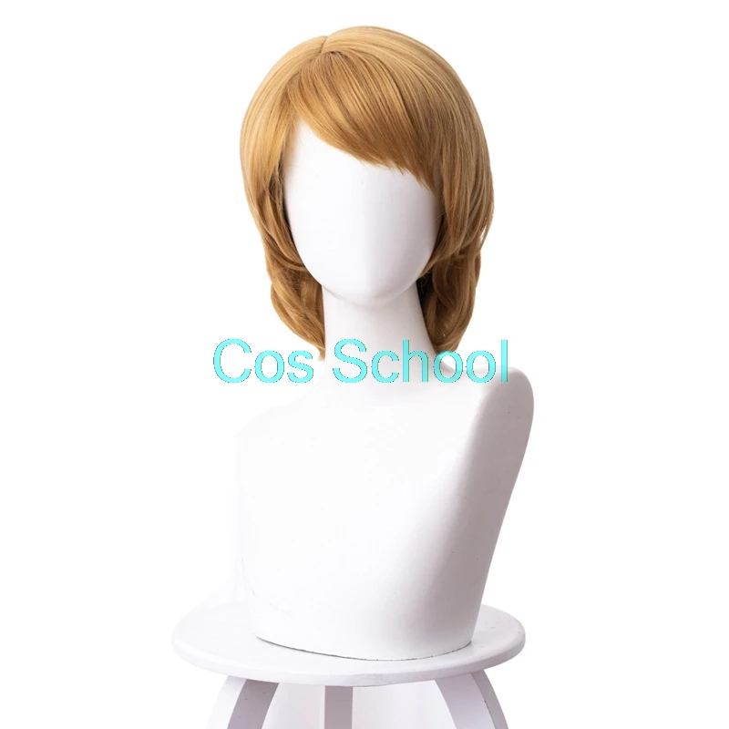 Cos School Frozen 2 Косплей парики Эльза Анна Кристофф мужские и женские парики Снежная королева принцесса волосы Хэллоуин парик аксессуары