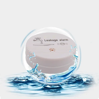 

Water Leakage Alarm Detector Wireless Independent Sensing Control Alarm Water Submergence Overflow Detection Water Leak Sensor
