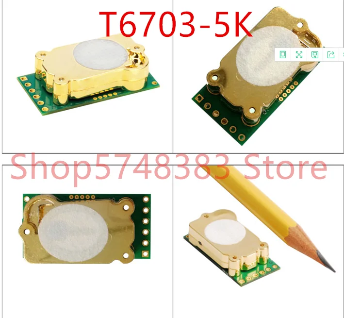 Original NDIR CO2 module t6703 CO2 sensor t6703-5k American GE replaces t6603-5 with high accuracy and small volume afbeelding