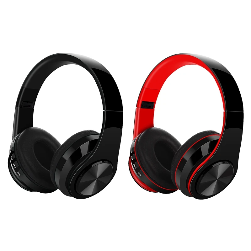 B3 Bluetooth Headset Hi Fi Stereo Wireless Card Foldable Bluetooth Headset With Wire Mode Built In Micro phone