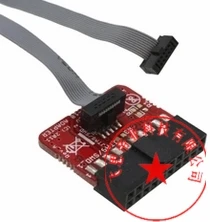 Интерфейсная плата поворота кабеля JTAG (2X10 2 54 мм) в SWD (2x5-1. 27) | Электроника