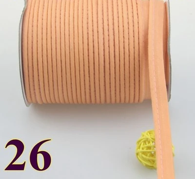 1/2"(12mm) Cotton Bias Piping Cord Tape Bias Binding For DIY Patchwork Garment Sewing Making And Trimming Home Textile 5yards 