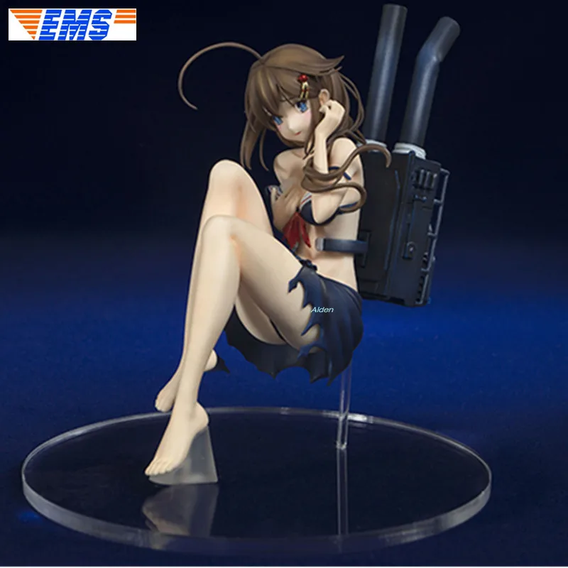 Статуя Kantai Коллекция бюст аниме сексуальные фигурки Shigure Смола белый узор экшн
