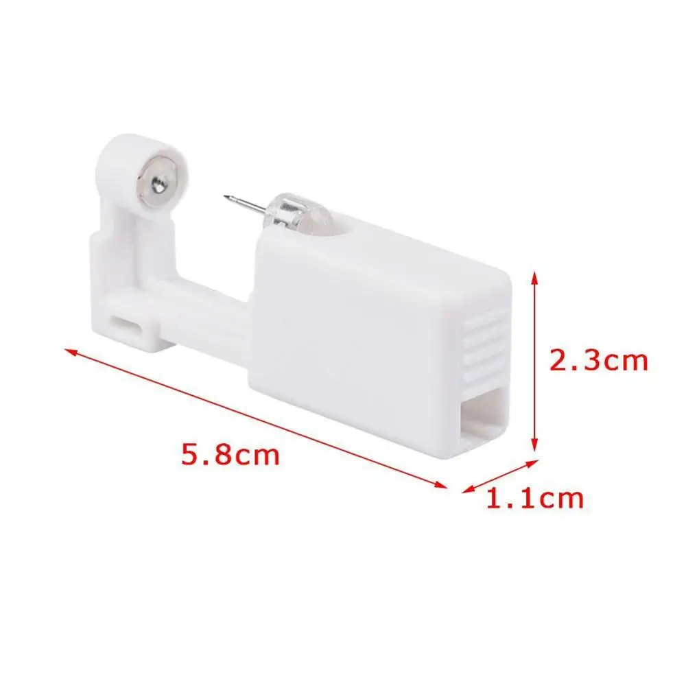 1PC Disposable Sterile Ear Piercing Unit Hot Healthy Studs Piercer Disposable Safety Gun Tool Asepsis Ear Unit Piercing X6V3