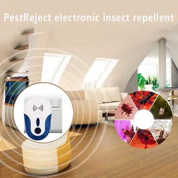 

Electronic Pest Repellent Killer Anti Mosquito Bug Insect Cockroach Reject