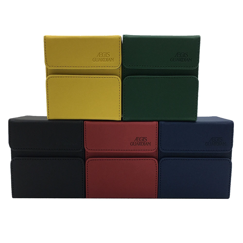TCG Deck Case for Magic/YuGiOh Card Box Holder Containe Board Game Holder  Satin Tower Dec Box: 100+ Black,Red,Blue,Green,Yellow - AliExpress 18