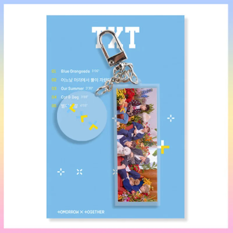 TXT The Dream Chapter акриловый брелок для ключей Tomorrow X Together Choisoo Choi YEON - Цвет: 04