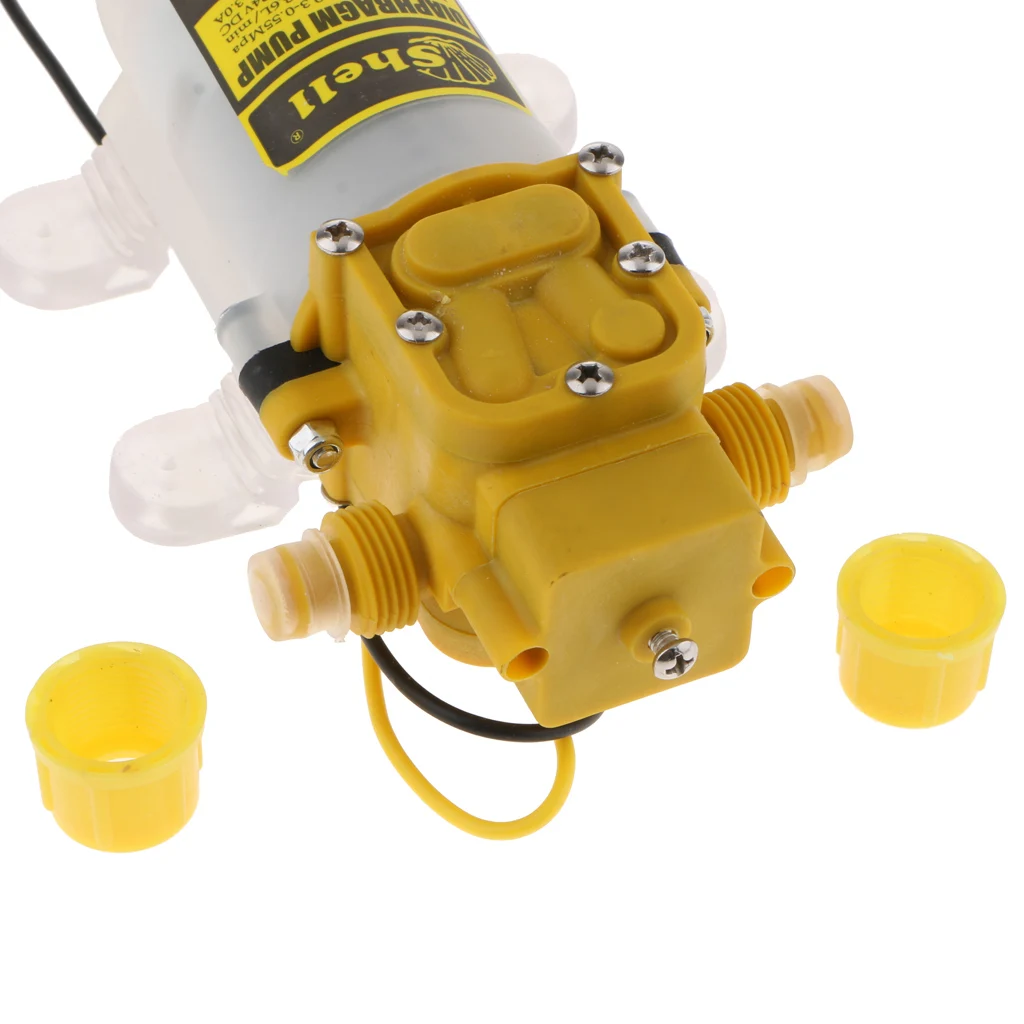 DC 12V 58PSI 2L/Min Water Pressure Diaphragm Pump Self Priming Sprayer Pump
