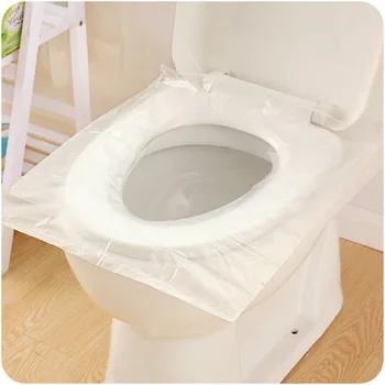 

Travel Accesssories 6pcs Portable Disposable Toilet Pats Seat Cover Trip Essentials Commode Cushion Waterproof Toilet Paper Pad