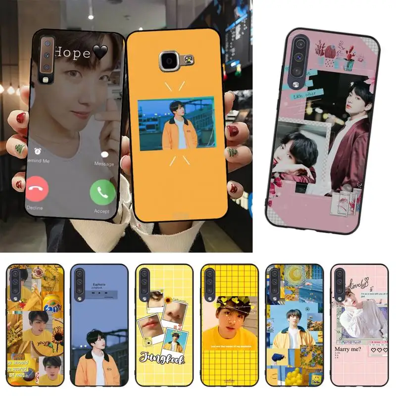 KPOP молория Jungkook чехол для телефона Samsung A51 A71 A40 A50 A70 A10 A20 A30 A6 A7 A8 A9 | Мобильные
