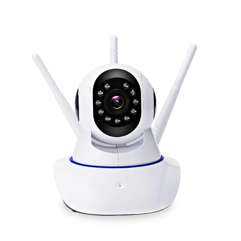 Smart Home WIFI Camera Baby Monitor CCTV Cam Security IP P2P Remote Watching Cam H.264 HD 1080P Video Motion Detection 3 Antenna