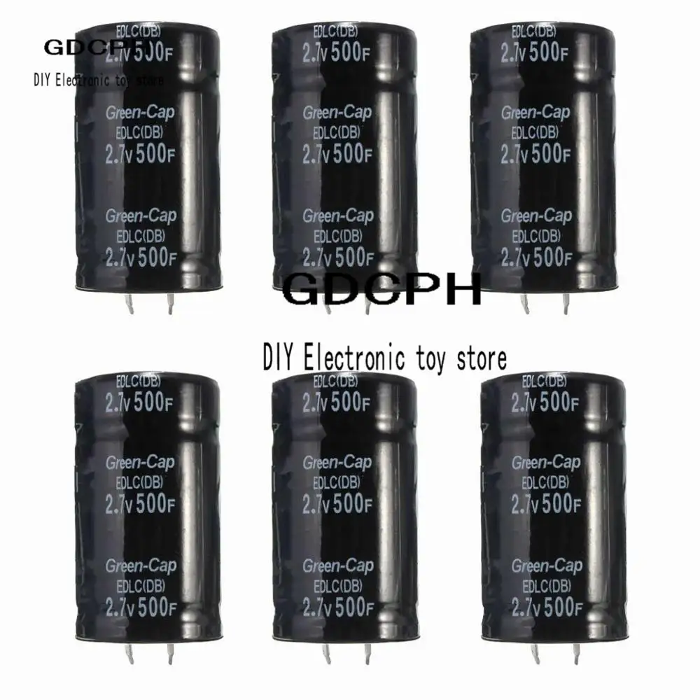 GDCPH 1 шт. ultracapacitors 2.7v500f 35*60 конденсаторы общего назначения