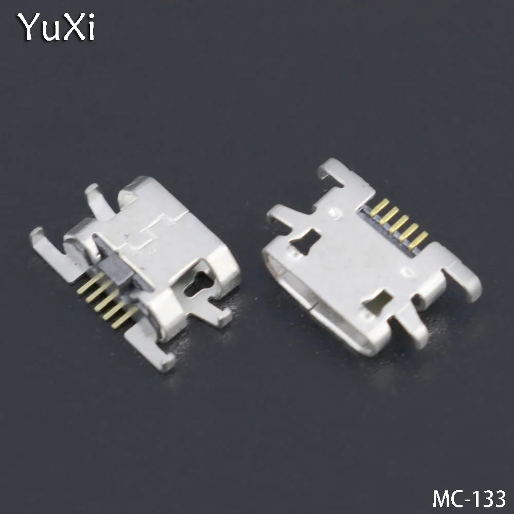 Гнездовой разъем для зарядки YuXi 10 шт./лот micro mini USB Сменные запасные части doogee x5 pro