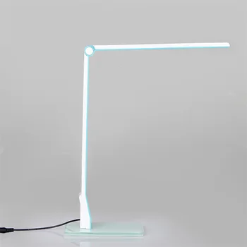 

Up/Down 624 led Rotatable Clip On Table Desk Lamp Reading Light Blue