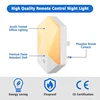 1/2 Pcs RGB Night Light 16 Colors LED Remote Control Dimmable Night Lights EU/US/UK Plug,For Baby Kids Room Bedroom Wall Lamp ► Photo 2/6