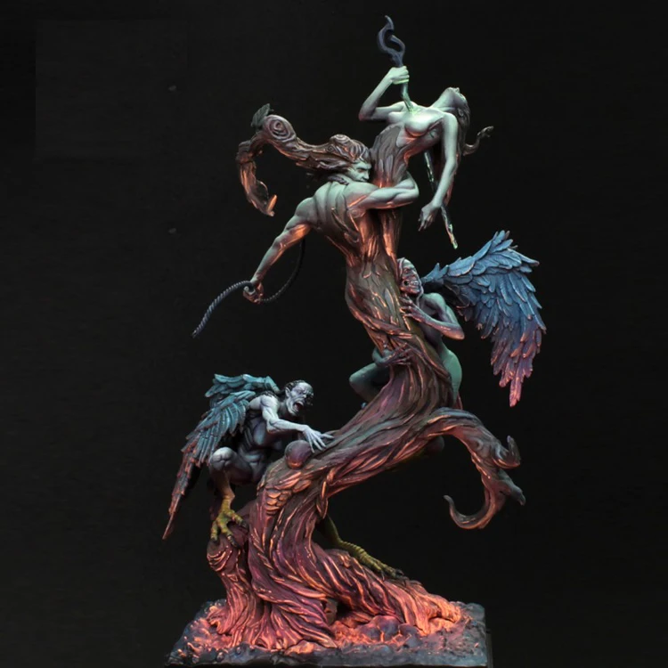 1/24 Tree of suicides Resin Model figure GK Science fiction theme Unassembled and unpainted kit | Игрушки и хобби