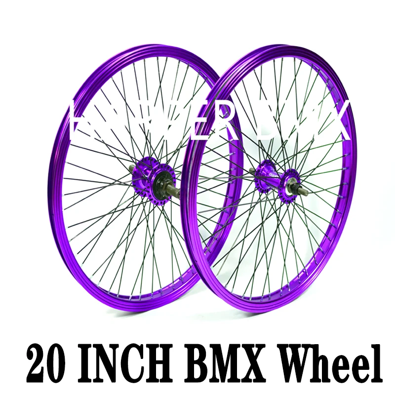 20Inch BMX Wheel Bearing HUB 36 Hole Wheel Bmx Spokes Aluminum Alloy