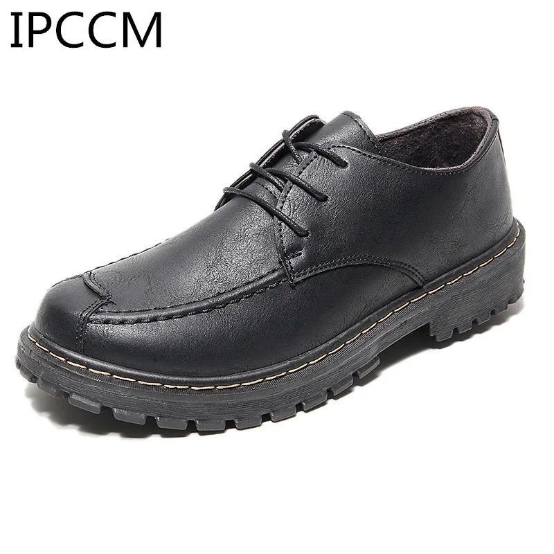 

2019 Explosion Models Men's Casual Shoes Stylish And Beautiful Trendy Versatile Breathable Round Head With Low-rise Thick Bottom