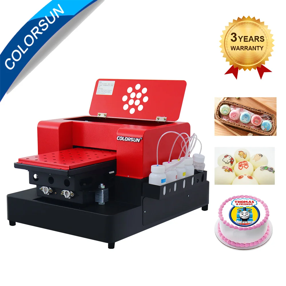 Colorsun A4 Food Printer Edible Paper Printer For Cake Macaroons Food