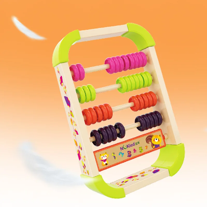 

NUKied Educational Mathematics ENLIGHTEN Toy Smart zhu suan jia ABC Lettered xue xi jia Children'S Educational Early Childhood T