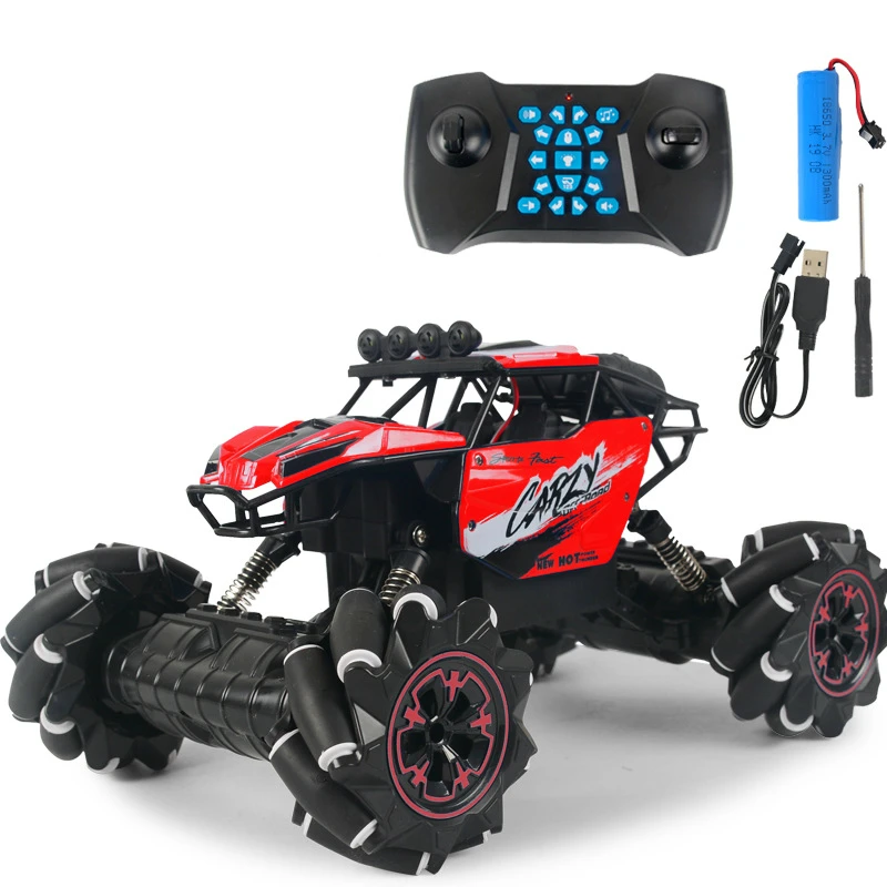 1/16 Радиоуправляемая машина 2,4 GHz 4WD новая технология радиоуправляемые машины внедорожный музыкальный пульт дистанционного управления автомобиль трюк дрейф скалолазание автомобиль игрушки для детей Подарки