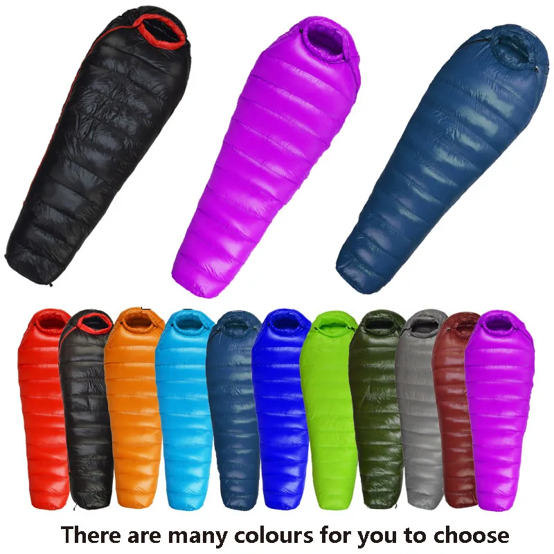 Eendendons Outdoor Camping Thermische Slaapzak Envelop Stijl, Toeristen Waterdichte Mummie Fall Travel Sleep Volwassen Slaapzakken Eendendons Outdoor Camping Thermische Slaapzak Envelop Stijl, Toeristen Waterdichte Mummie Fall Travel Sleep Volwassen Slaapzakken