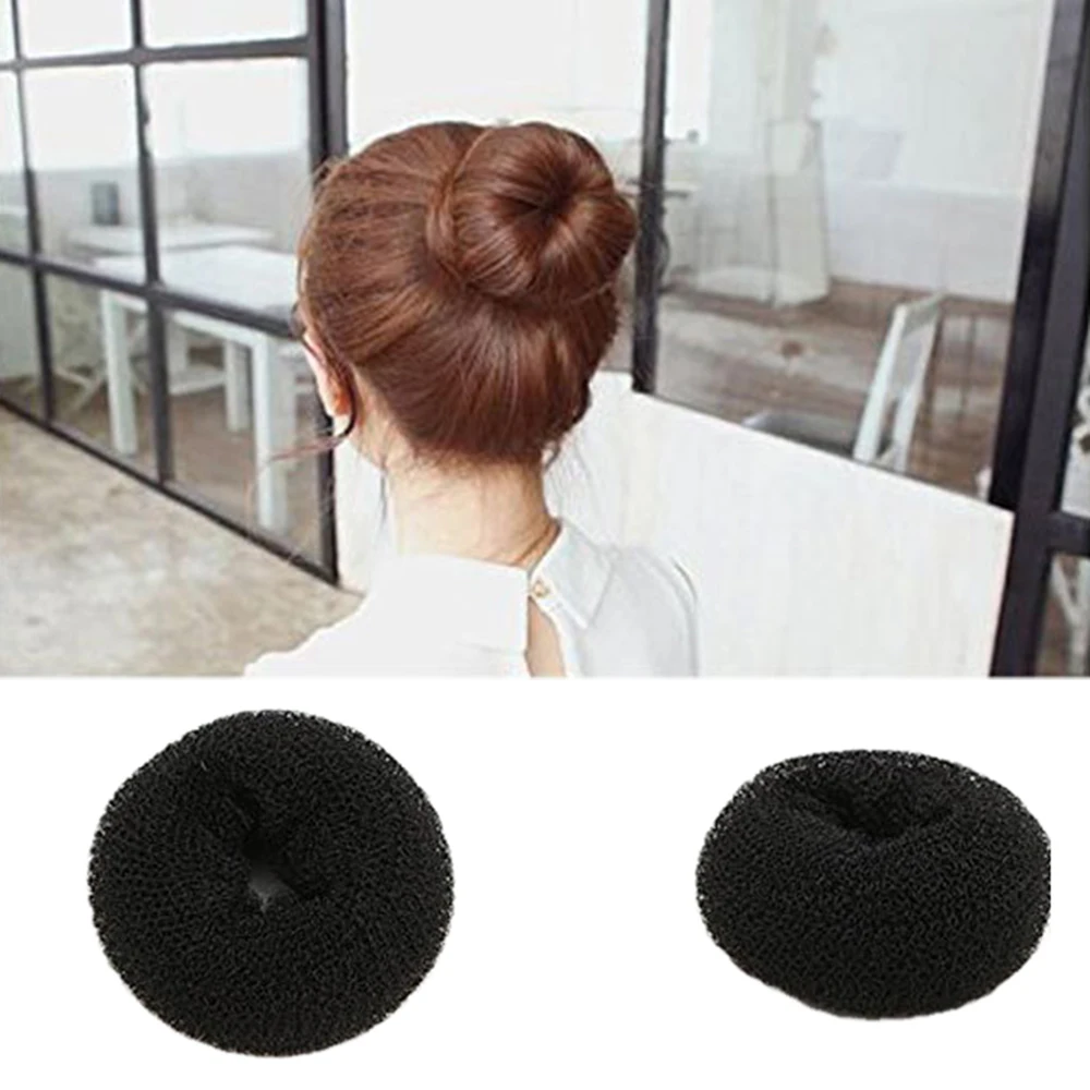 

1 Pcs Donut Hair Bun Ring Shaper Fashion Hairstyle Maker Tool Hair Stytle Make Up Tool