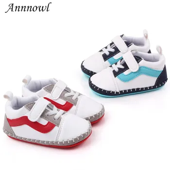 

Baby Girl Shoes Anti-slip Rubber Sole PU Leather Walking Toddler Crib Shoes Newborn Footwear Infant for 1 Year Old Boys Trainers