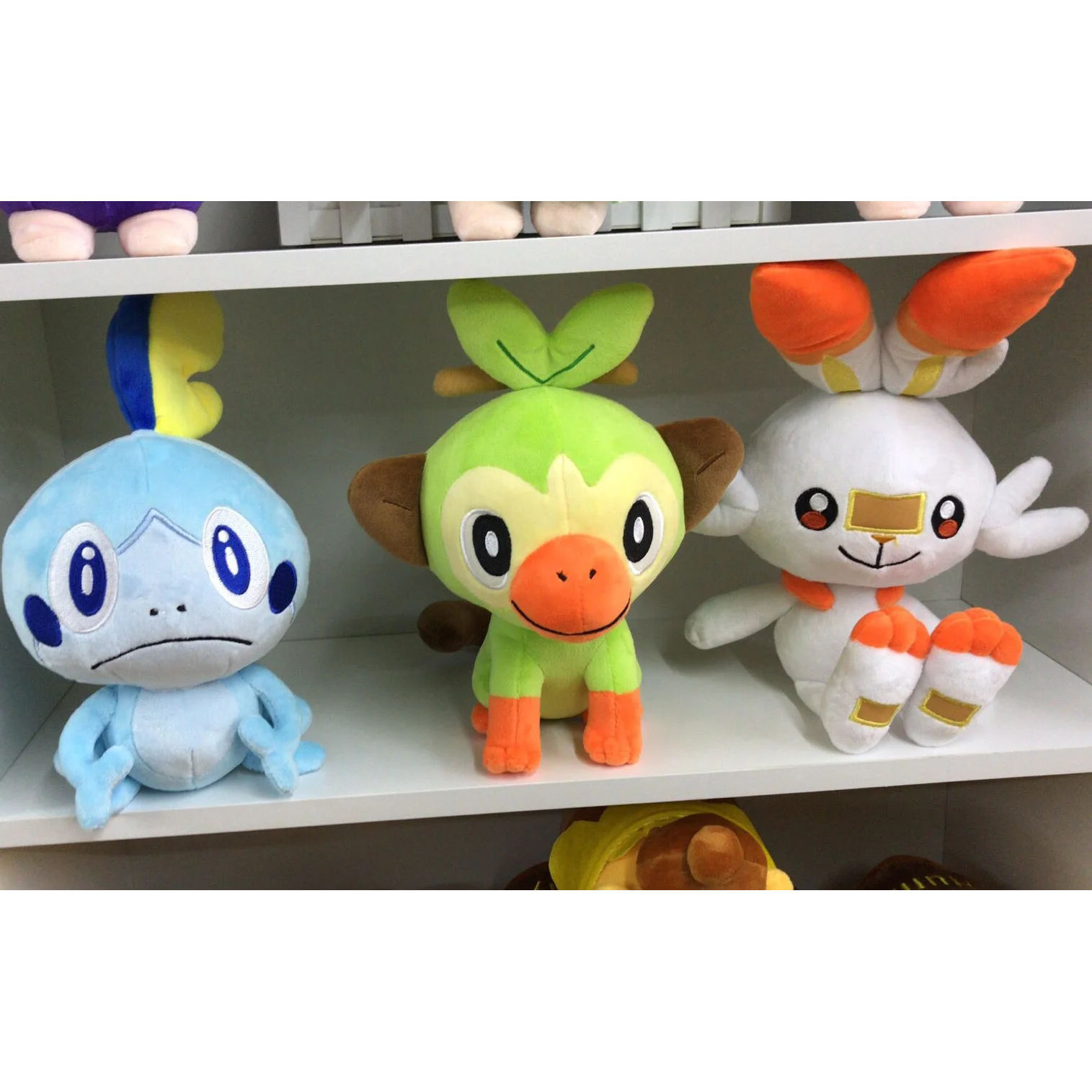 Игра производные скорбанни Grookey Sobble Плюшевая Кукла Милый эльф набивная мягкая игрушка кролик обезьяна ящерица Детская Коллекция подарков