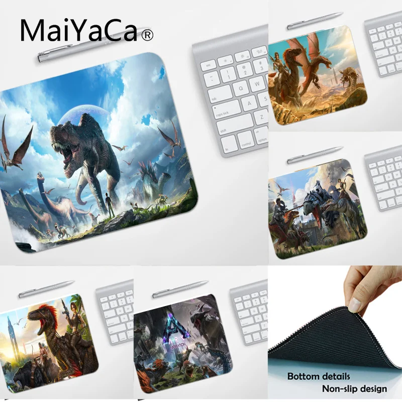MaiYaCa Top Quality ARK Survival Evolved Park mouse pad gamer play mats Top Selling Wholesale Gaming Pad mouse