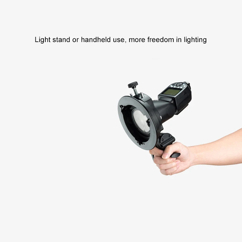Складной держатель для вспышки S Type Кронштейн Godox V1 V860II AD200 AD400PRO Speedlite вспышка
