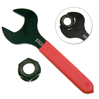 

Black+Red Wrench Collet Chuck Holder Industrial Hand Tools Metalworking