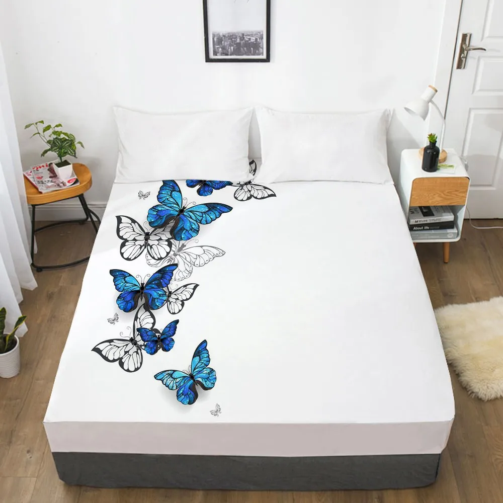 lençol de cama personalizado com estampa digital lençol com cobertura de colchão queen king preto dourado