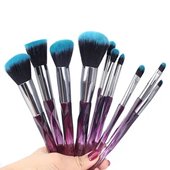 

10pcs Makeup Brushes Professional Eyebrows Set Of Blush For Beauty Powder Foundation Makeup Brushes Tool Kit Natural Soft Powder