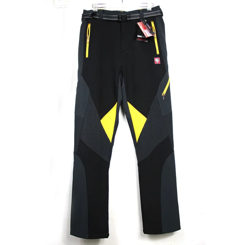 Korean-Style Winter Outdoor Soft Pants Climbing Pants Outdoor Riding Pants Wind-Resistant Warm Spandex