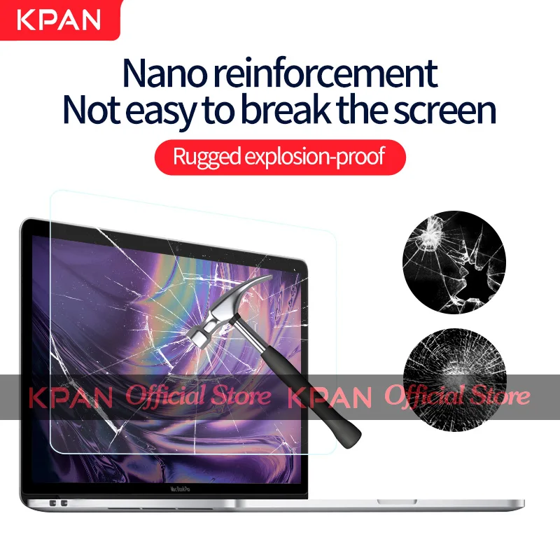 Kpan-hd 4k Anti-luz Azul Protetor de Tela Universal para Laptop 14 16 15 17 Polegadas 16:9 Filme de Vidro Temperado para Dell hp Xiaomi Lenovo - Imagem 5