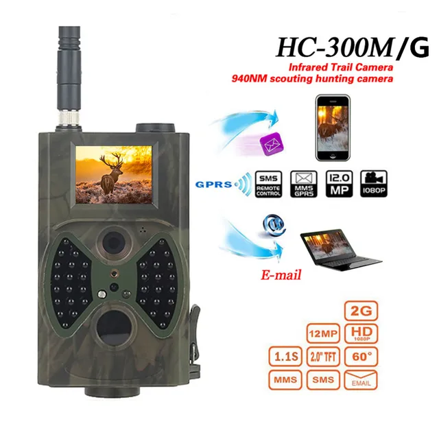 US $23.16 HC300M HC300A Hunting Camera HD Digital IR Infrared Trail Camera Chasse Camera Scouting Night Video