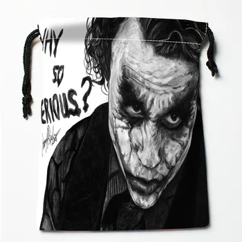 

Custom Printing Joker Drawstring Shopping Bags Travel Storage Pouch Swim Hiking Toy Bag Unisex Multi Size18-1031-22