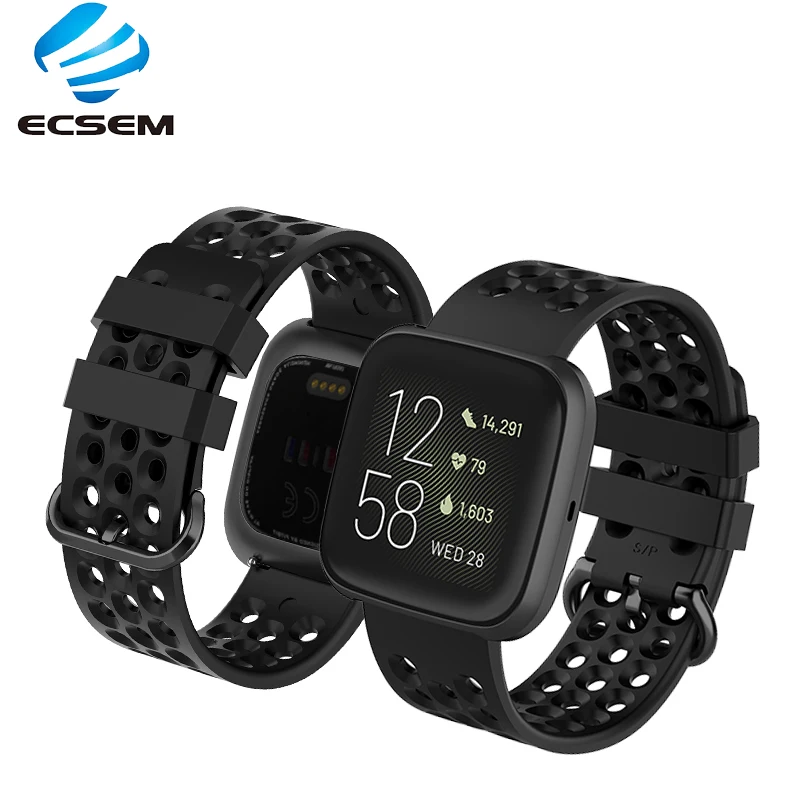 fitbit versa lite band size