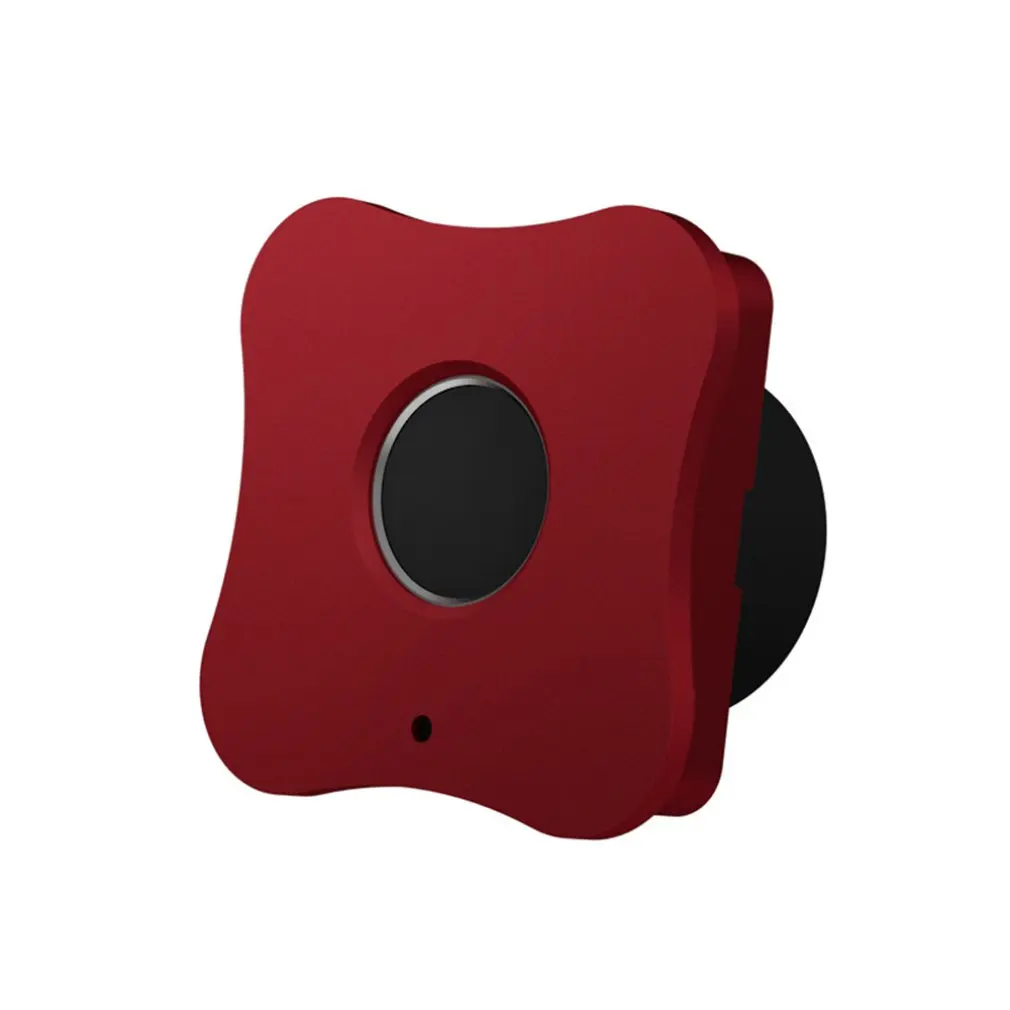 flower type red Полупроводниковый замок для ящика без ключа с отпечатком пальца, комбинированный замок с отпечатком пальца, панель из алюминиевого сплава - Цвет: flower type red