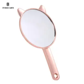 

Makeup Mirror Makeup Hand Mirror Travel Mirror Rose Gold Round Mirror Cosmetic Mirror
