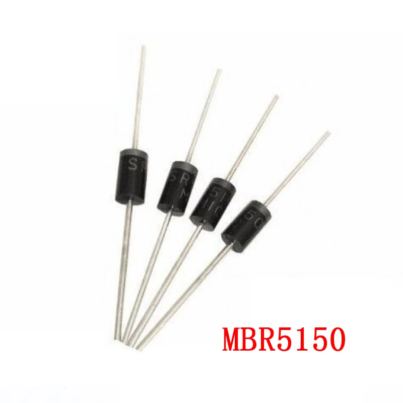 10pcs sr5150 sb5150 mbr 5150 diodo schottky 5a 150v|Diodos| - AliExpress