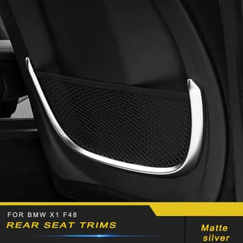 

For BMW F48 X1 2016 2017 2018 Auto Car-styling Rear Seat Trim Cover Trim Frame Automotive Interior Stickers Accessories